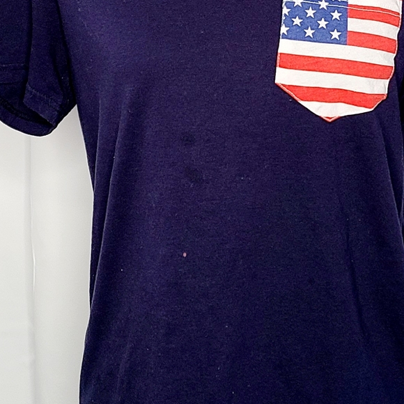 FIFTH SUN Flag Pocket Tee   B - Picture 7 of 8